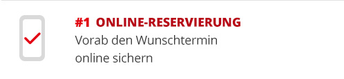 #1 Online-Reservierung