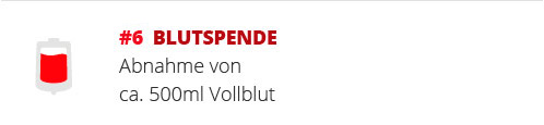#6 Blutspende